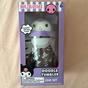 Kuromi Doodle Tumbler NWT